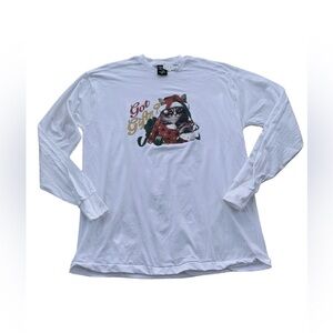 Vintage 1996 Space Jam Tag X-Large NWT Got Gifts Christmas Cat Long Sleeve Shirt